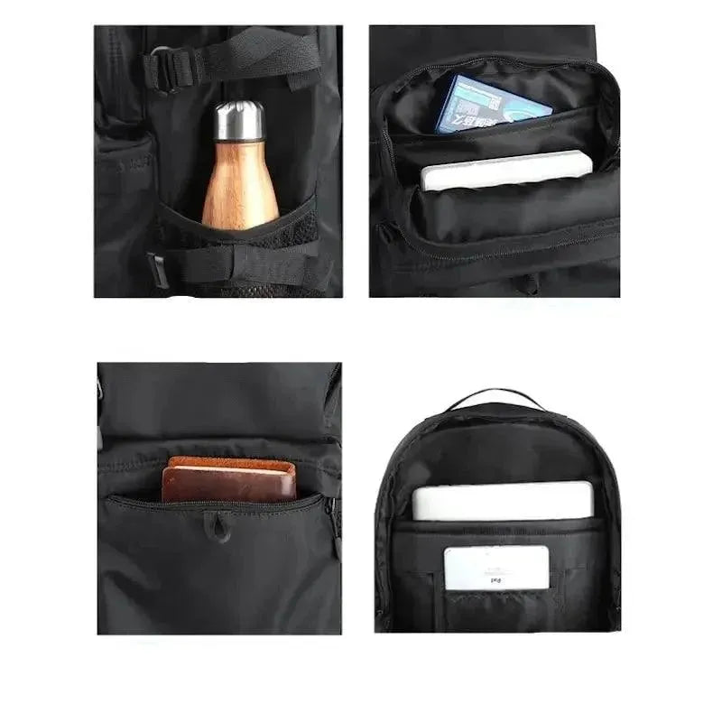 Lightweight Waterproof Travel Backpack for Hiking, Camping & Airplane Carry-On | Durable Anti-Theft Laptop Daypack