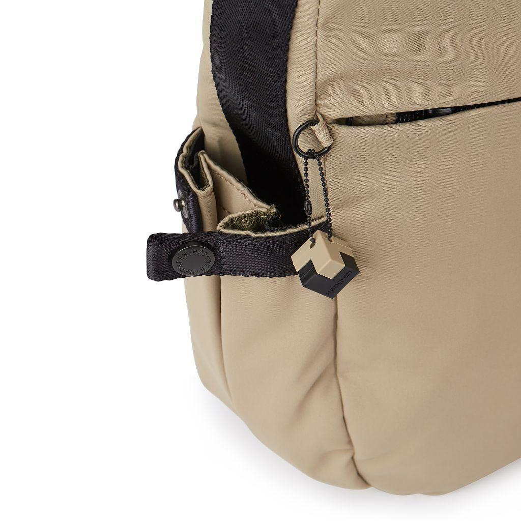 Hedgren Milky Way Large Crossbody Bag for Women - Stylish Comet Beige Shoulder Purse | Perfect for Travel, Work, and Everyday Use