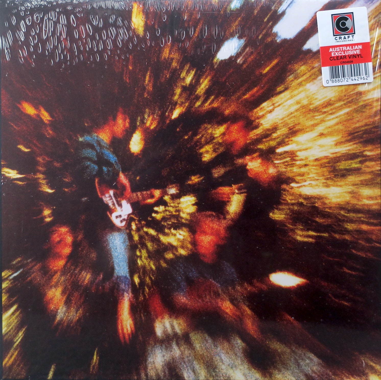 Creedence Clearwater Revival 'Bayou Country' Clear Vinyl LP Record - Classic Rock Music for Home Listening & Vintage Vinyl Collectors