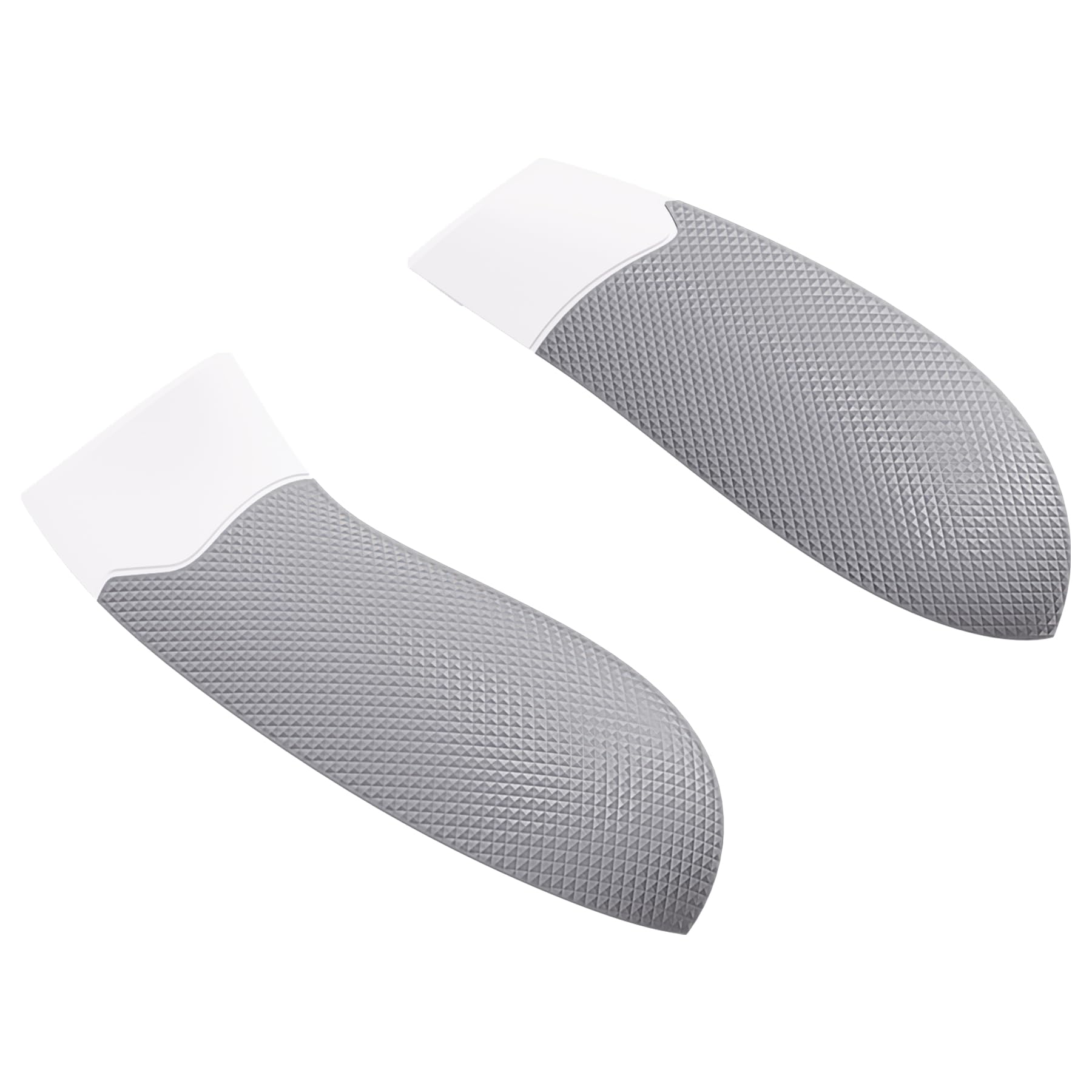 eXtremeRate Rubberized Grip Case & Side Shell Cover for Xbox Series X/S Controller - DIY Replacement for Xbox Core Controller Model 1914 (White Gray) - Perfect for Gaming, Streaming & Competitive Play - NOT Included Controller