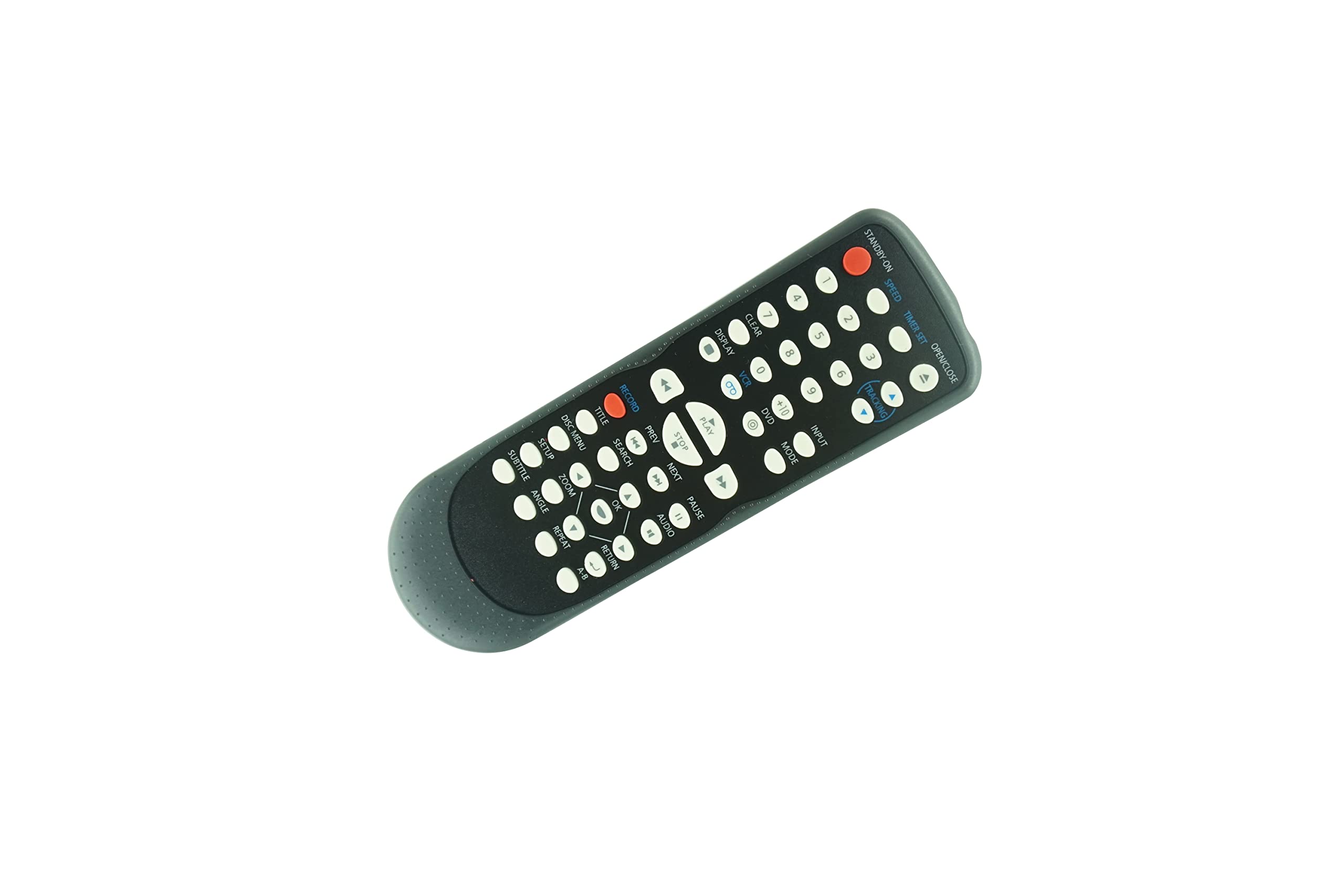 Universal Replacement Remote Control for Sylvania DVD Players - Compatible with DVC845E, DVC850C, DVC865F, DVC840G, DVC840F, NB177UD, DVC865G, DVC860F, SRDD495, DVC841G, NA200UD, DVC800C, CDVC80DP, CDVC800D - Perfect for Home Entertainment Systems & Media Centers