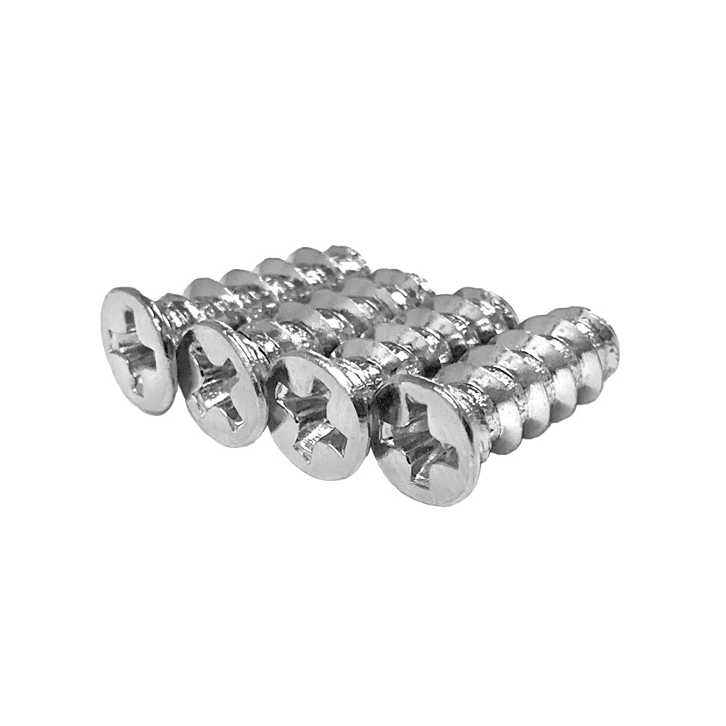 Black or Silver Fan Screws - 4 Pack in Various Sizes | Secure Mounting for PC Cooling Fans, Electronics & DIY Projects