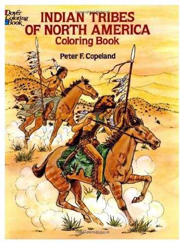 Native American Tribes Coloring Book - Explore North America's Indigenous Cultures | Fun & Educational Activity for Kids & Adults