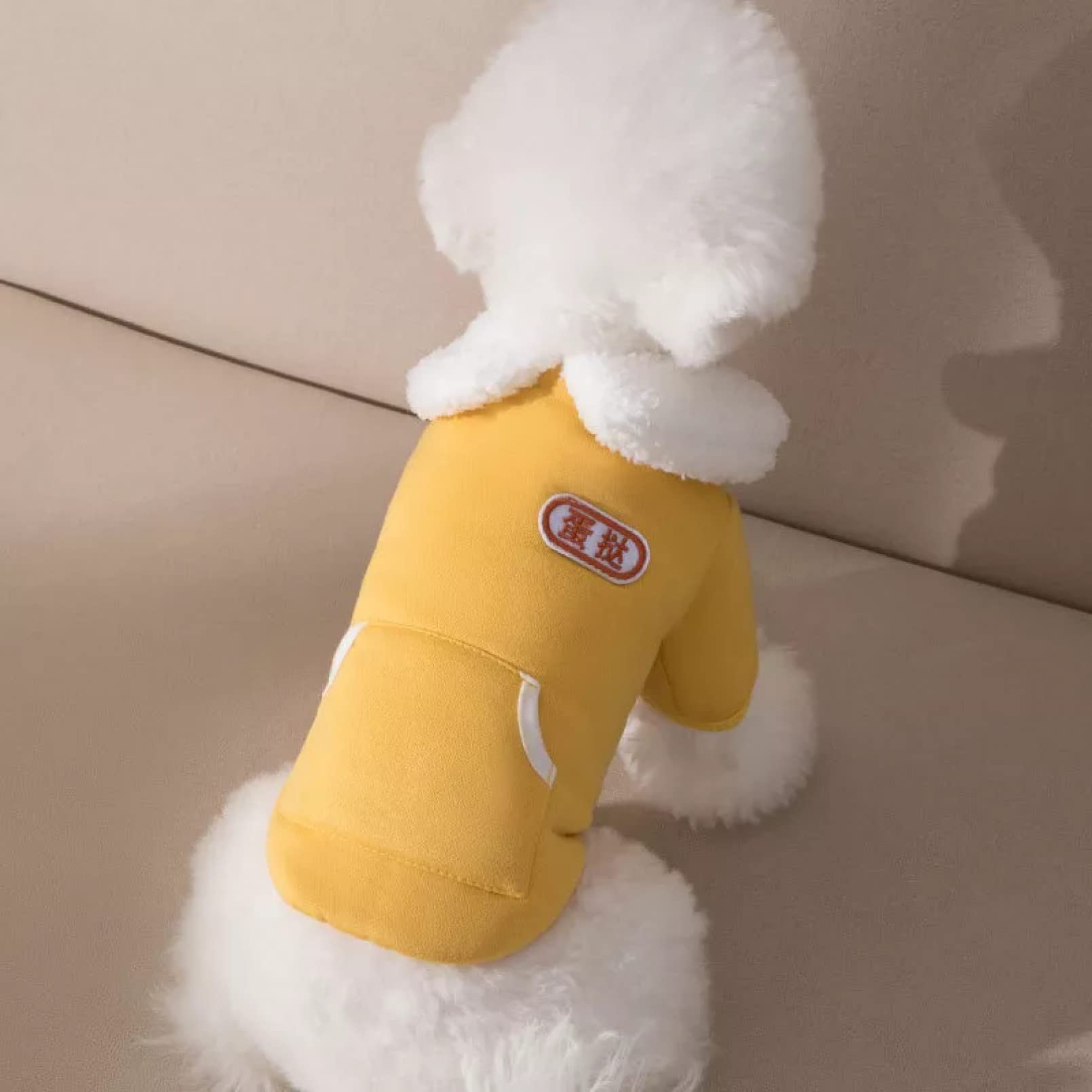 Warm Winter Dog Clothes & Cat Clothes - Korean Style Thick Pet Coat with Legs for Small & Medium Pets | Holiday Costume & Autumn Winter Wear for Indoor/Outdoor Activities