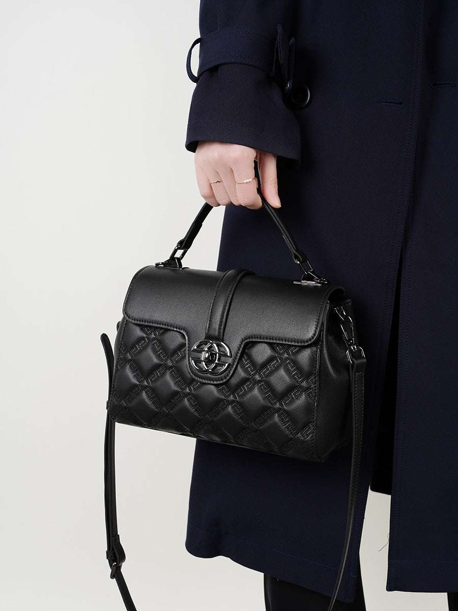 Soft Quilted Leather Purse for Women - Stylish Crossbody Handbag with Adjustable Strap - Perfect for Work, Travel & Everyday Use