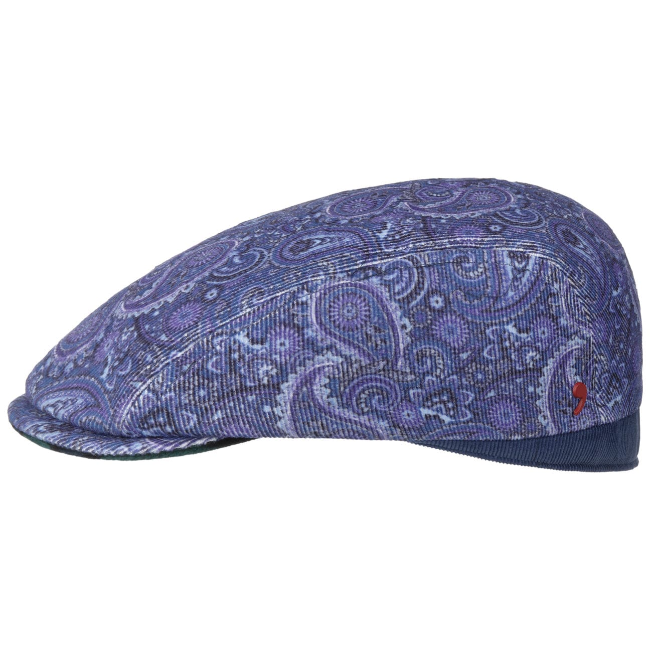 Alfonso D'Este Matera Cotton Flat Cap - Classic Men's Summer Hat for Outdoor Activities, Travel & Casual Wear