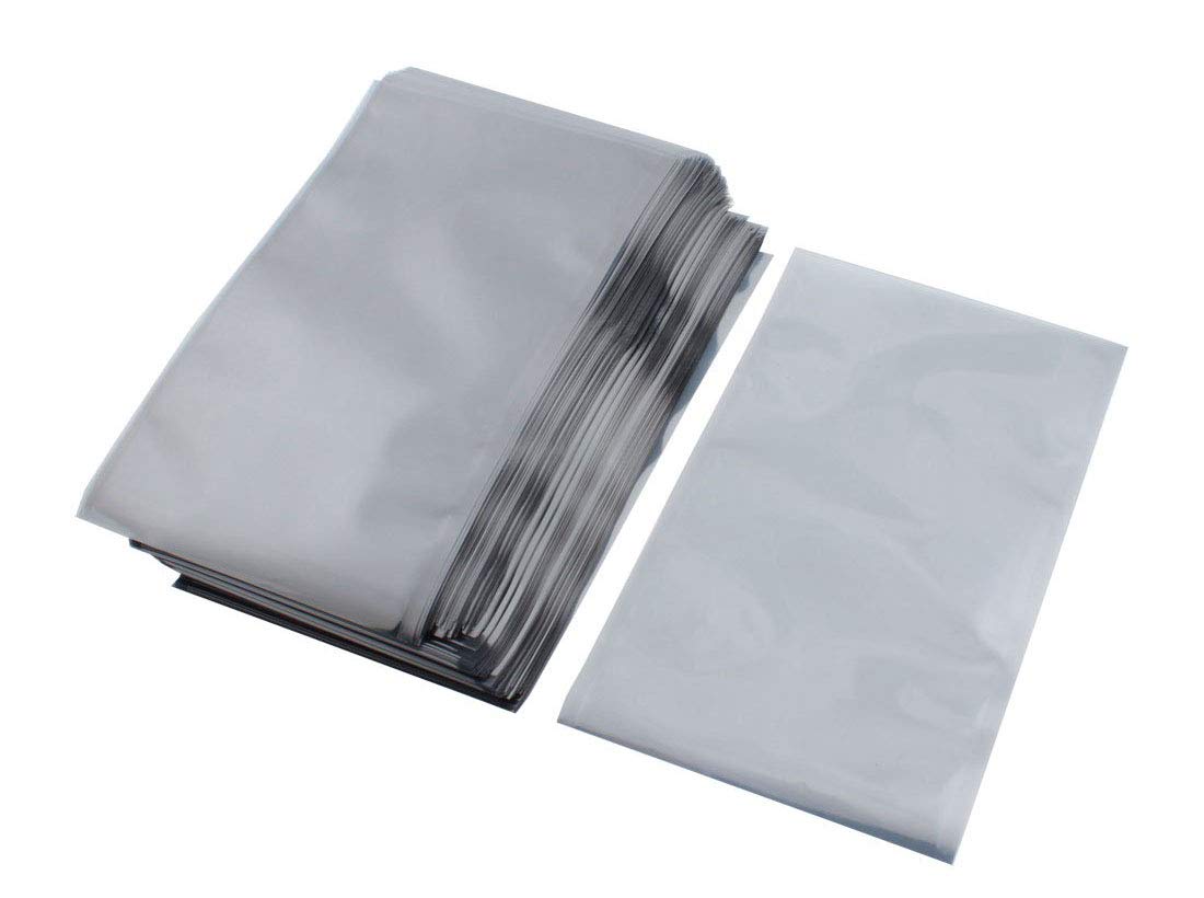 APQ 10x14 Static Shielding Bags - 500 Pack Grey Electrostatic Protection | Heat Sealable Open-End ESD Bags for Sensitive Electronics | Perfect for PCB Storage & Component Shipping