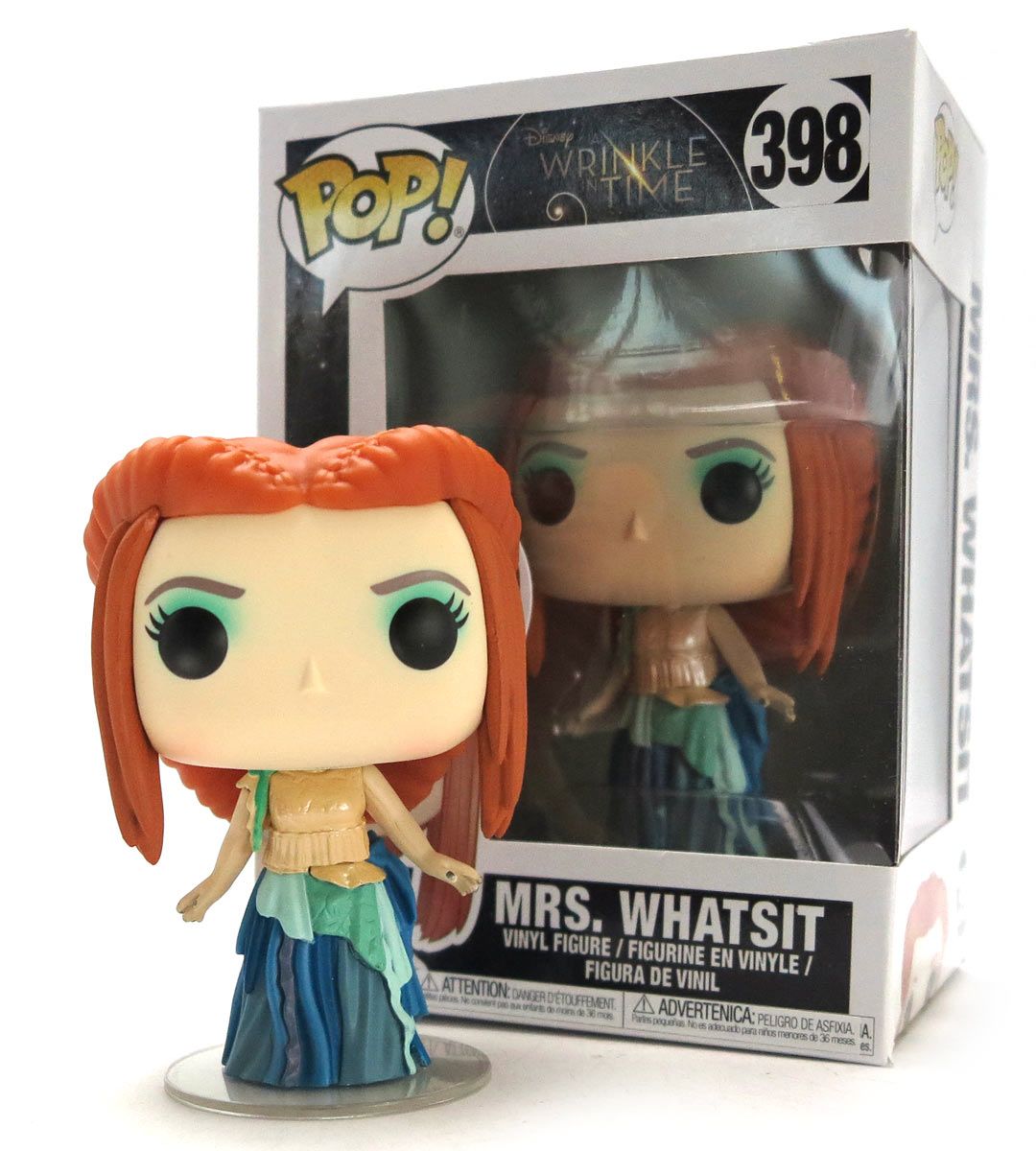 Funko Pop Mme Quiproquo (A Wrinkle in Time) - Collectible Vinyl Figure - Perfect for Disney Fans, Book Lovers & Pop Culture Collectors - Great for Display, Gifts & Themed Decor