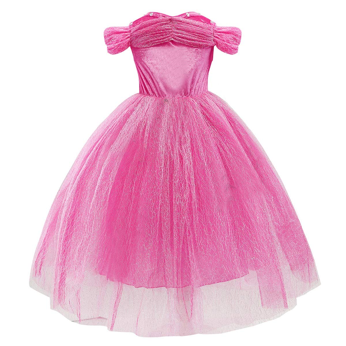 **Cinderella Dress for Girls - Princess Costume for Halloween, Birthday, Christmas & Party | Elegant Ball Gown for Cosplay, Evening Events & Dress-Up Play**