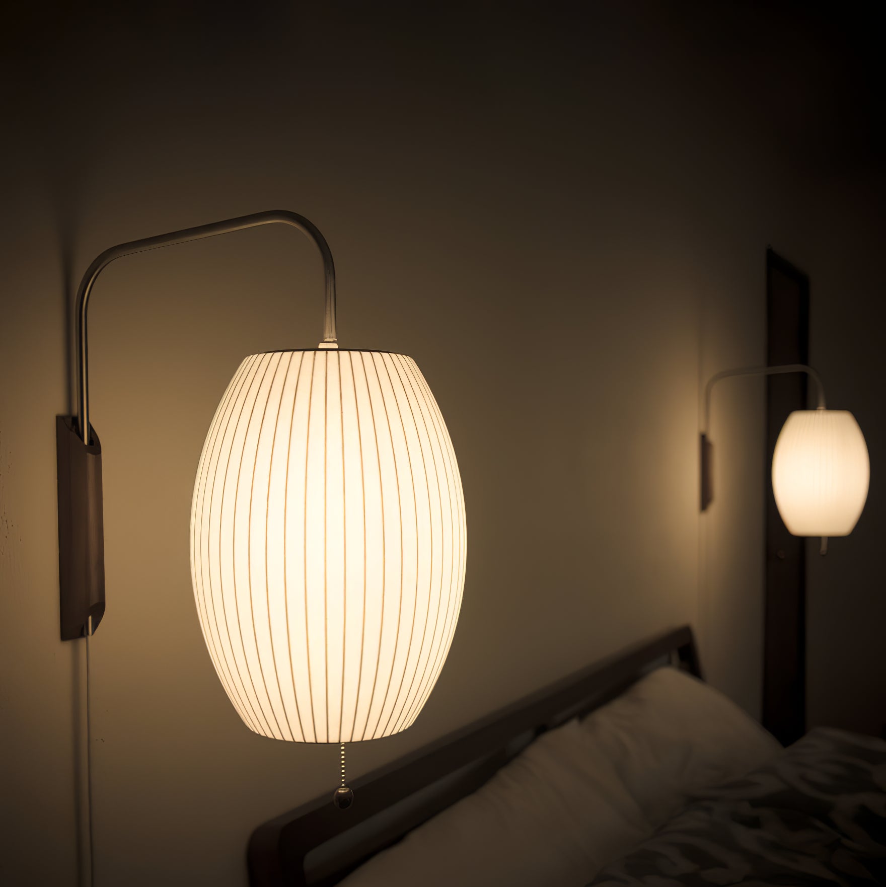 Nelson Wall Sconce - Modern LED Wall Light Fixture for Living Room, Bedroom & Hallway | Dimmable Indoor Lighting with Adjustable Arms | Perfect for Home Decor & Ambient Lighting