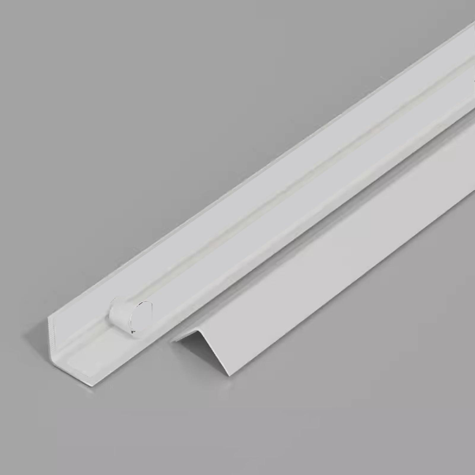 Heavy Duty Drywall Corner Guards - 74.8 Inch Rubber Wall Protectors for Garage & Home with Strong Double-Sided Tape (Beige) | Perfect for High-Traffic Areas, Doorways & Furniture Protection