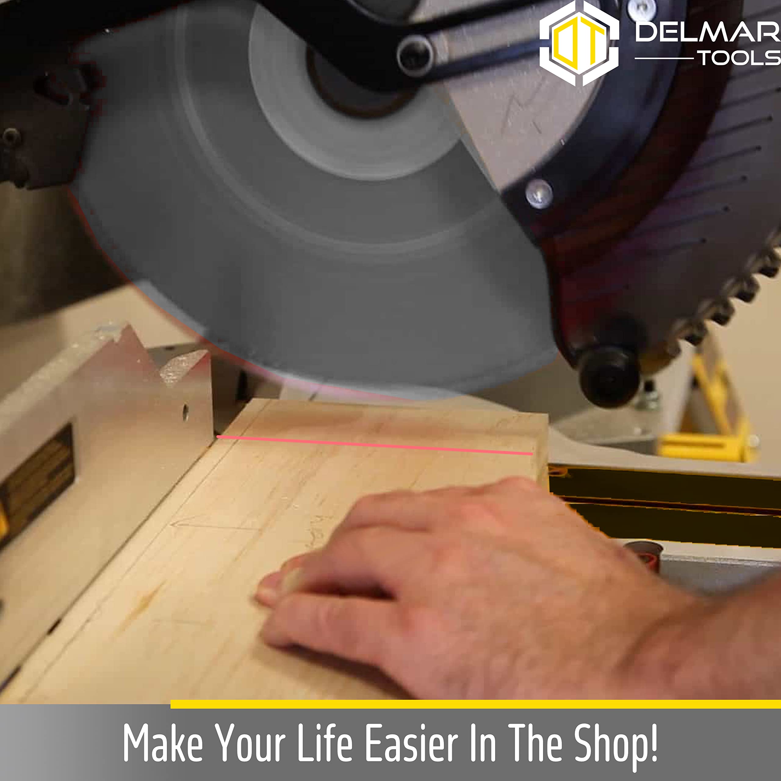 Portable Saw Laser Guide - Precision Cuts for Woodworking & DIY Projects