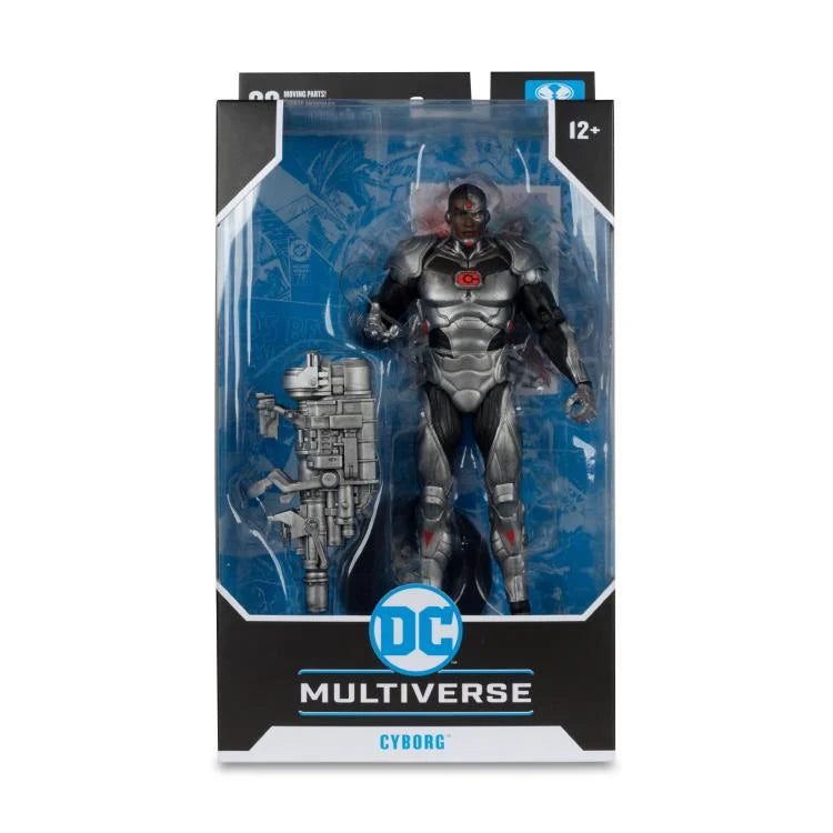 DC Multiverse Cyborg Action Figure - DC Rebirth Collectible by McFarlane Toys | Perfect for Superhero Displays, Comic Book Collections & DC Fans Gifts