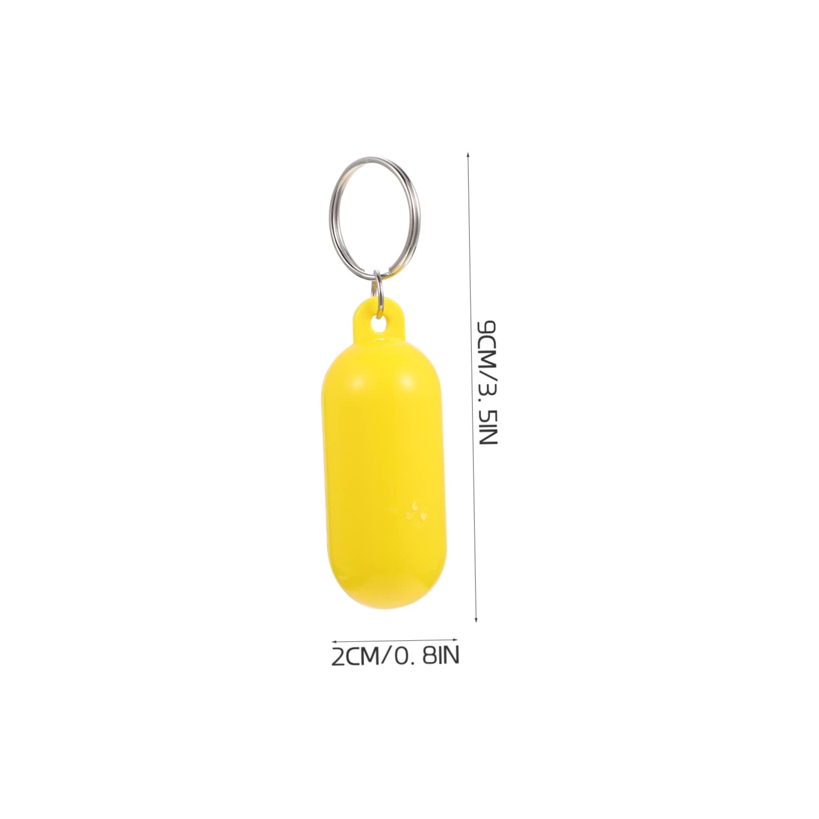 Parliky 4 Sets Floating Boat Keychain - Waterproof Keyring for Sailing, Fishing & Water Sports - 6pcs*4 Pack - Perfect for Outdoor Activities, Beach Trips & Marine Adventures