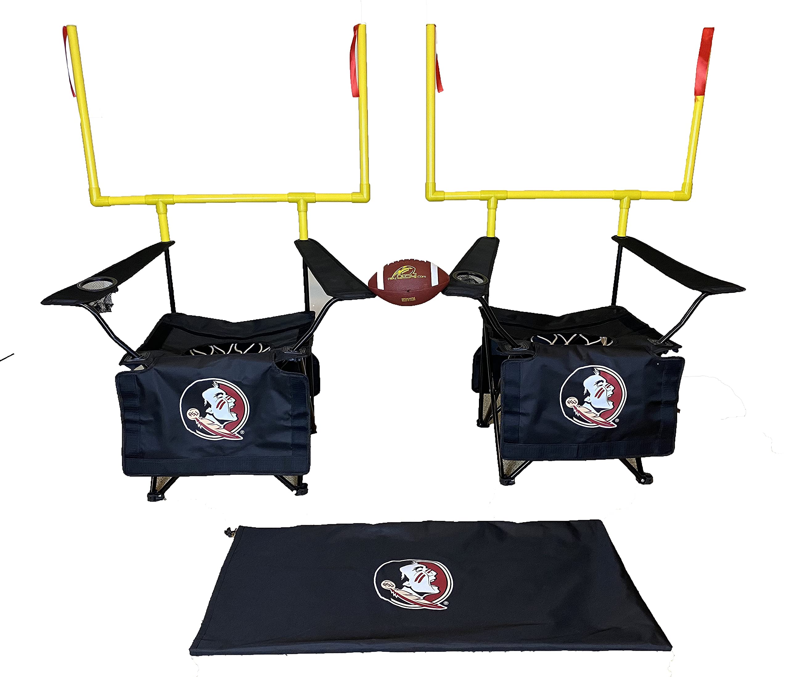 QB54 - Ultimate Football Yard Game Set for Tailgating, Backyard, Beach & Park | Outdoor Toss Game with Scoreboard | Perfect for Tournaments, Sports Training & Family Fun | Score Touchdowns & Kick Field Goals at Parties, BBQs & Outdoor Events