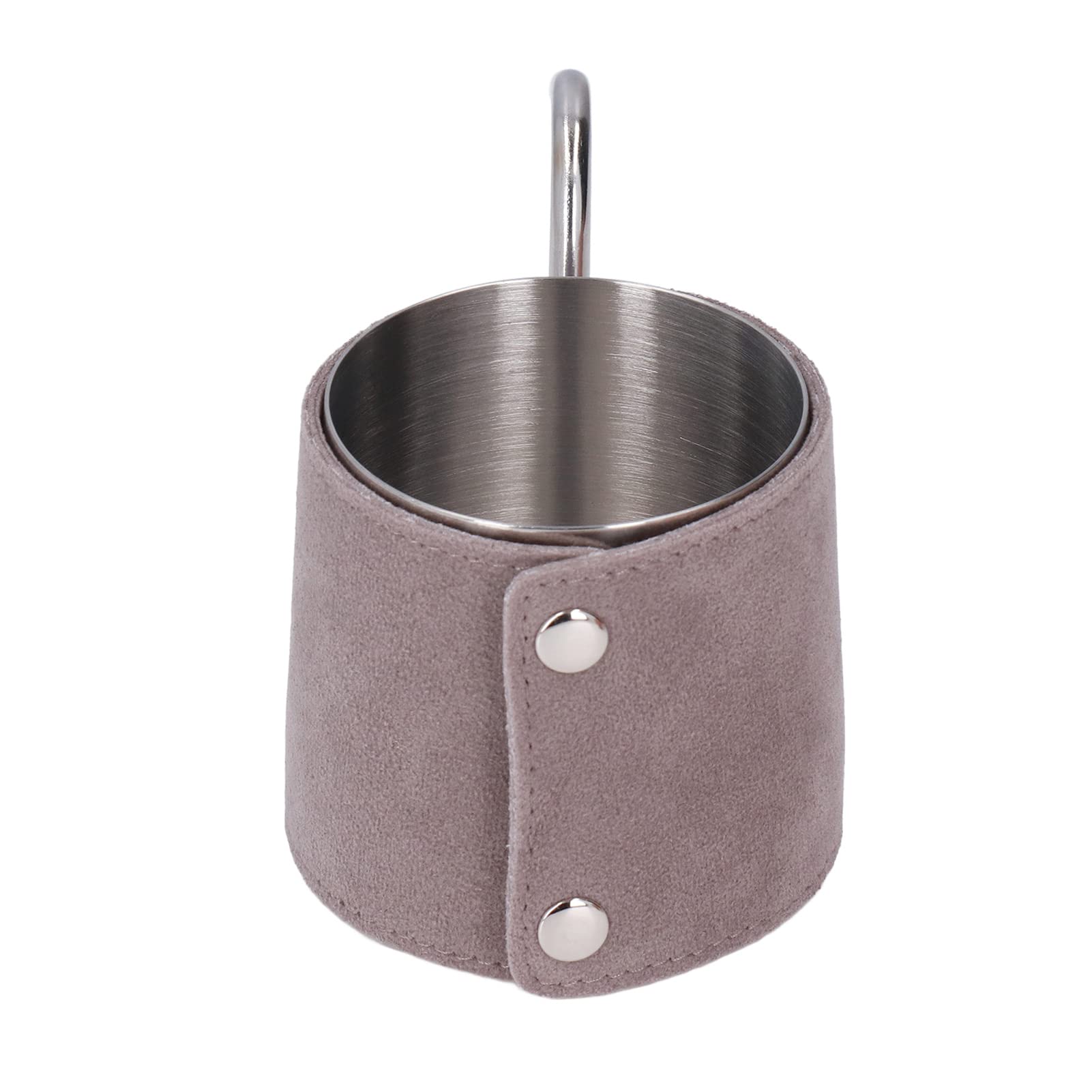 Stainless Steel Pour Over Coffee Kettle 250ml - Drip Coffee Maker with Microfiber Leather Case for Home, Office & Cafe Use - Perfect for Pour Over Brewing & Specialty Coffee Preparation