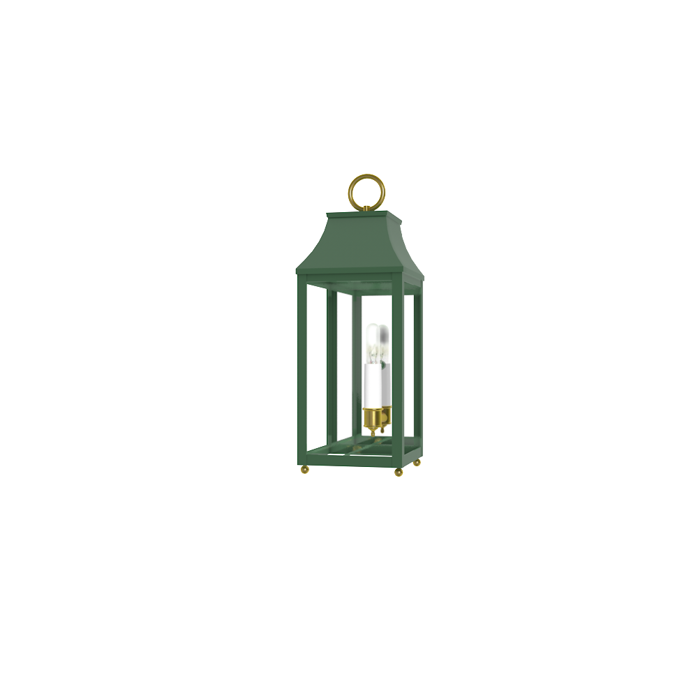 Tini Palo Alto Sconce Short Brass - Modern Wall Light Fixture for Living Room, Bedroom & Hallway Decor