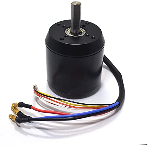 High Power 2900W 170KV Brushless Sensored Motor - C6374 Electric Motor for Skateboard, Longboard, E-Bike & Surfboard (10mm Shaft) - Perfect for Off-Road, Commuting & Water Sports