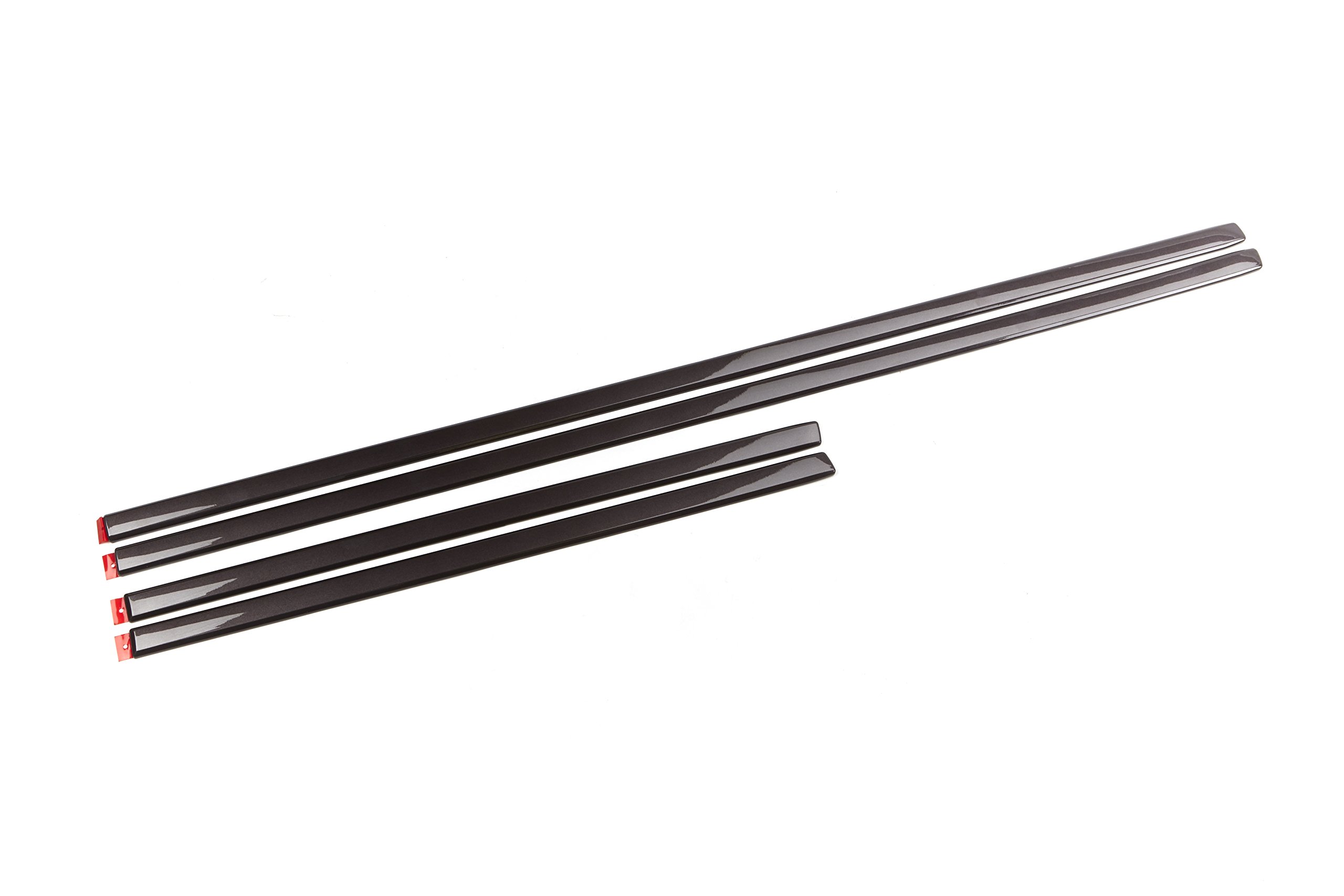 ACDelco GM Accessories 22998777 Front & Rear Smooth Door Moldings - Sable Metallic Finish | Perfect for Chevy, GMC, Buick & Cadillac Vehicles | Enhances Style & Protects Door Edges