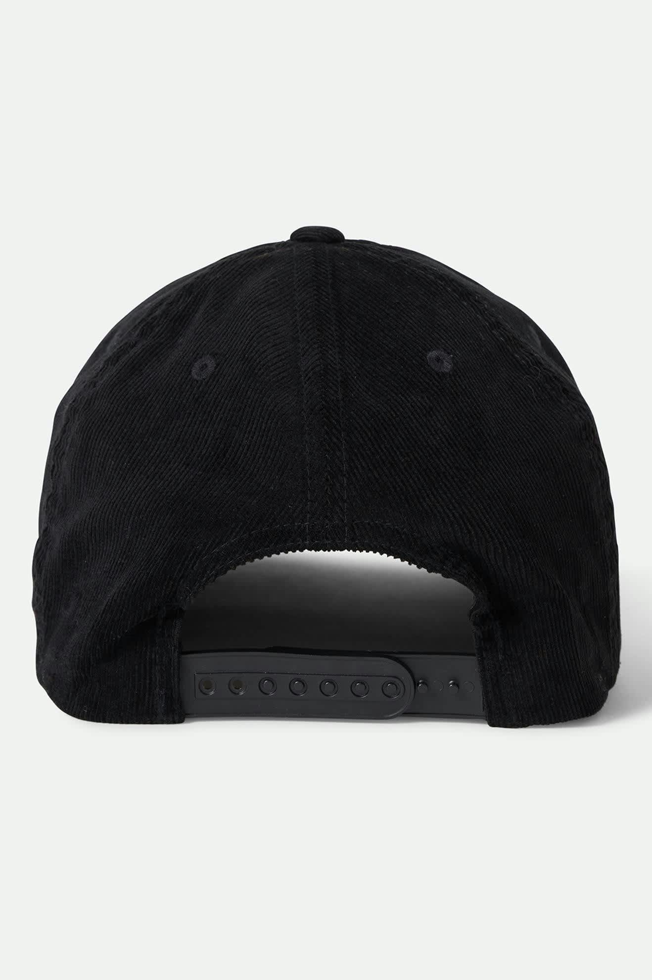 Inwood Snapback Hat - Black Adjustable Baseball Cap for Men & Women | Perfect for Casual Wear, Sports, and Outdoor Activities