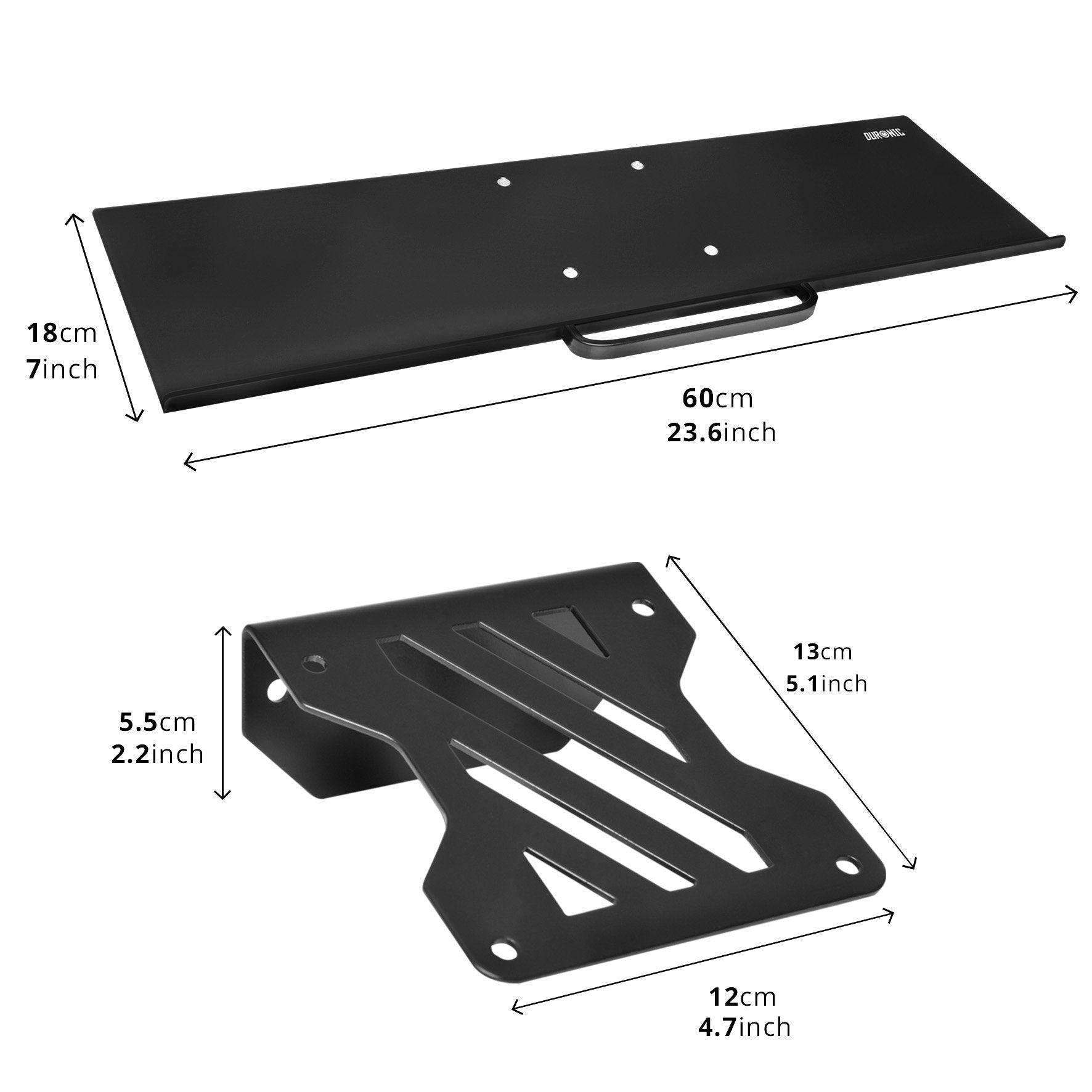 Ergonomic Keyboard Tray Desk DM0K1 - Adjustable Home Office Workstation with Keyboard Platform for Improved Posture | Perfect for Computer Work, Gaming & Typing in Small Spaces