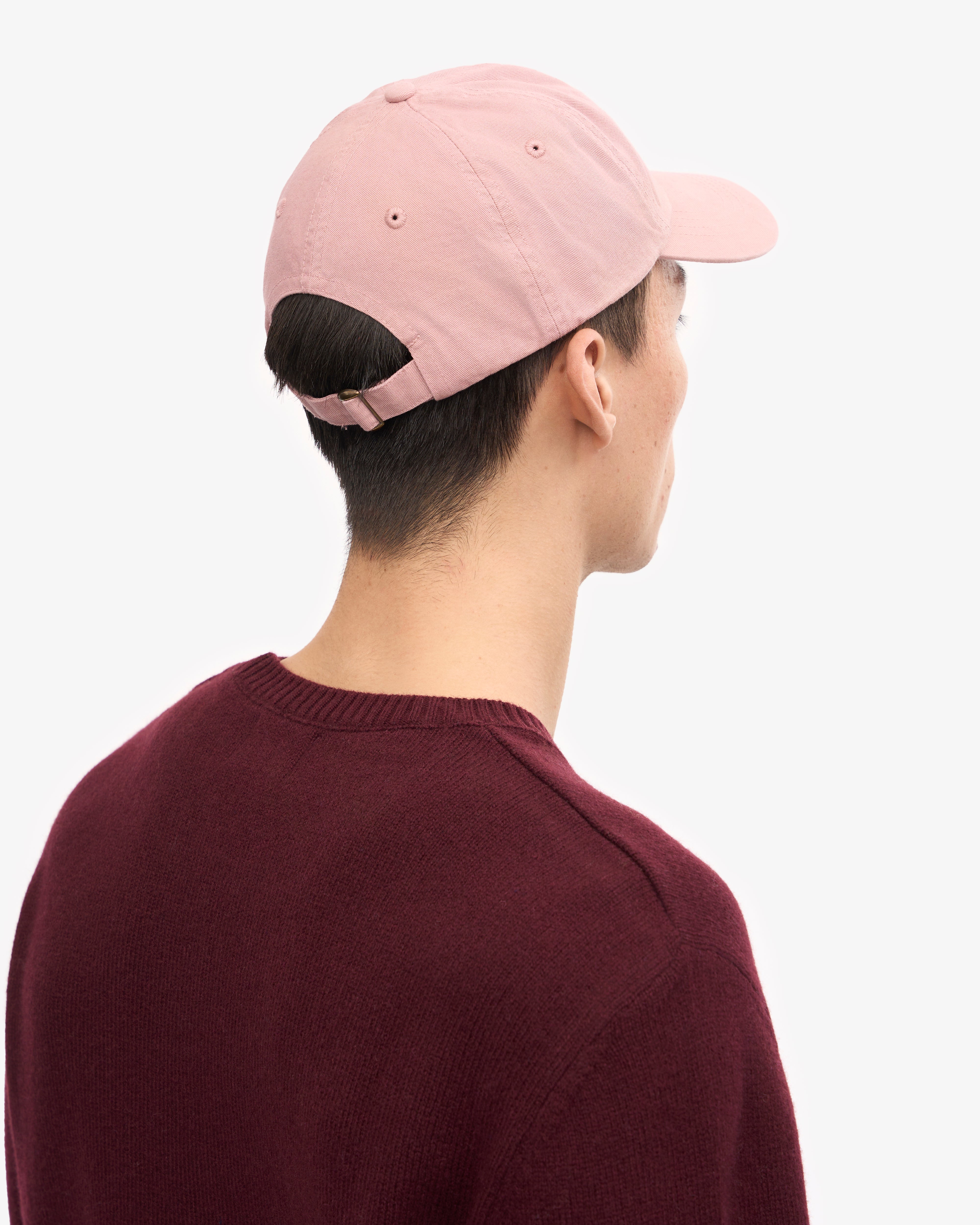 Organic Cotton Baseball Cap for Women - Soft Faded Pink Adjustable Dad Hat - Perfect for Outdoor Activities, Running, Hiking & Casual Wear