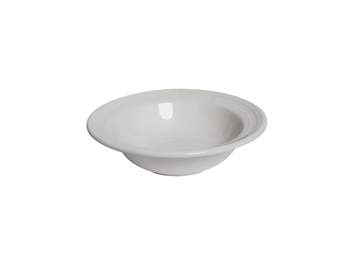 Tuxton China CWD-066 Vitrified Ceramic Grapefruit Bowl - 9 oz, 6-3/4