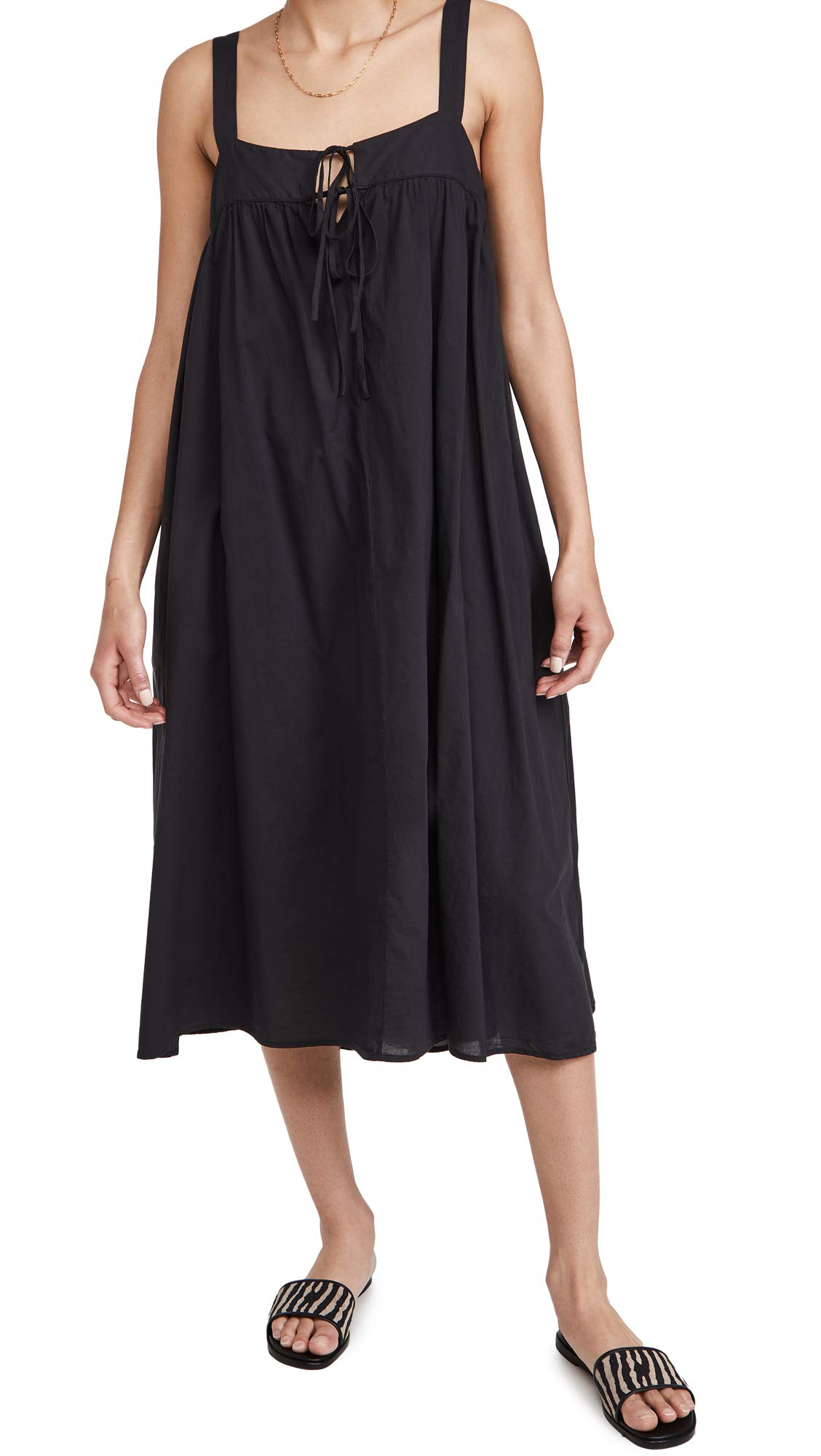 XIRENA Women's Kynsley Dress - Flowy Summer Midi Dress with Pockets, Casual Boho Style for Beach, Vacation & Date Night
