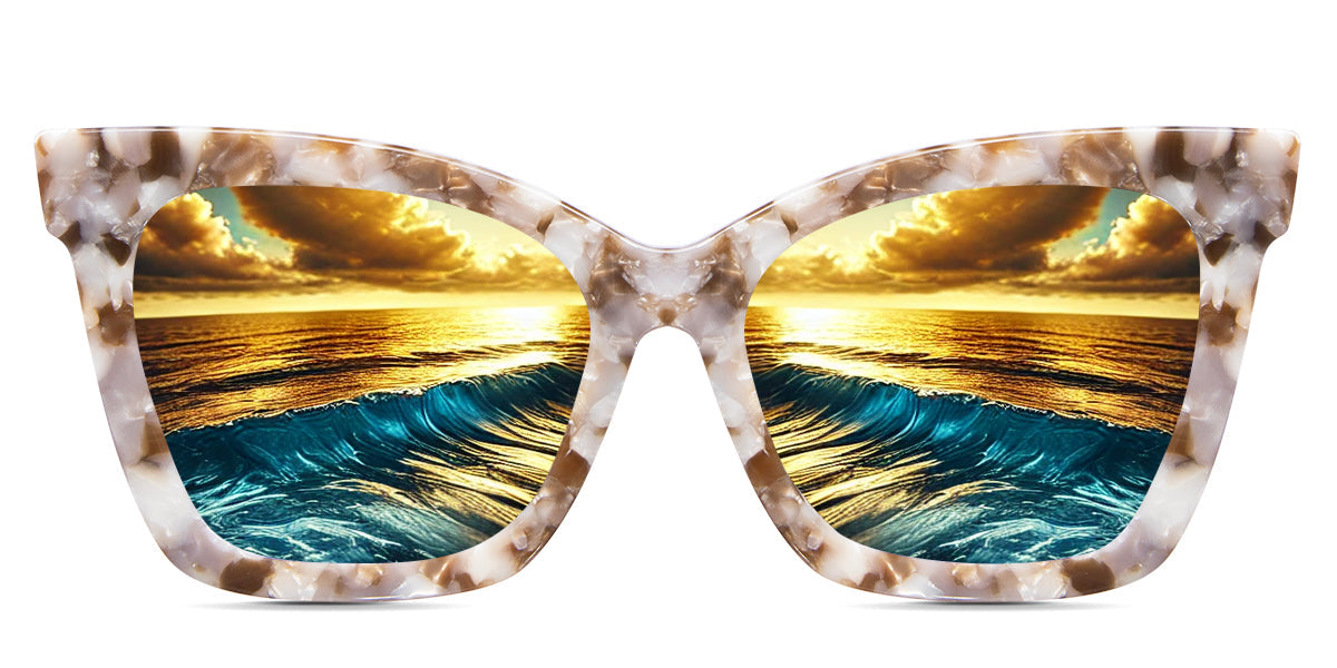 Rovia Women's Prescription Sunglasses - UV Protection, Stylish & Comfortable for Driving, Outdoor Activities & Everyday Wear