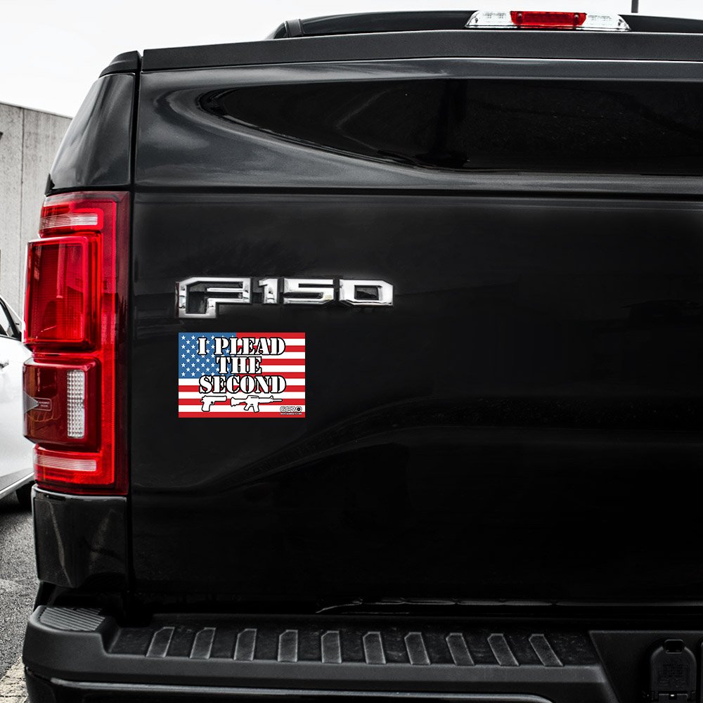 GERO 2nd Amendment State Flag Stickers - Patriotic Car Window Decals for Trucks, NRA Support, Gun Rights & Gadsden Flag - USA Flag Bumper Stickers | Perfect for Political Support, Vehicle Customization & Freedom of Speech Expression