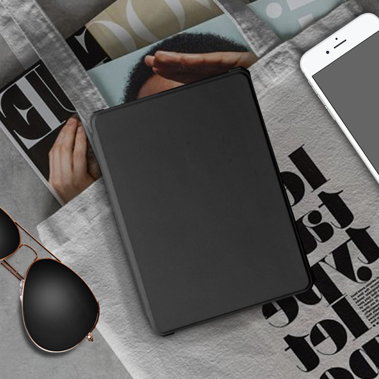 Premium PU Leather Smart Cover for 6.8