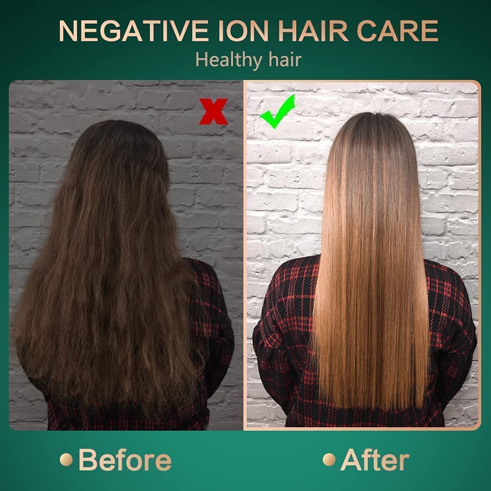 Professional Hair Straightener Brush with Comb - Fast Heating, 5 Temperature Settings & Anti-Scald Technology - Perfect for Home Salon Styling & Smoothing (Multicolor) - Ideal for Daily Hair Care, Salon-Quality Results at Home