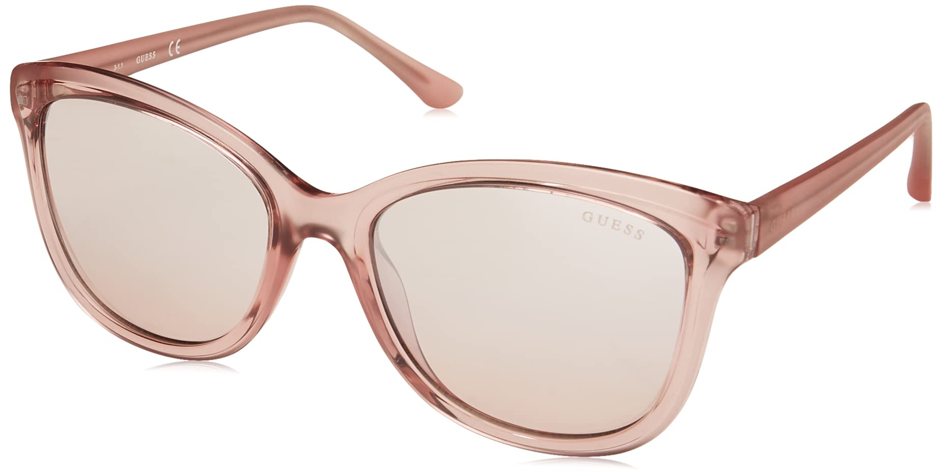 GUESS Women's Classic Square Sunglasses UV Protection - Stylish Retro Square Frame Sunglasses for Women - Perfect for Beach, Driving & Outdoor Activities