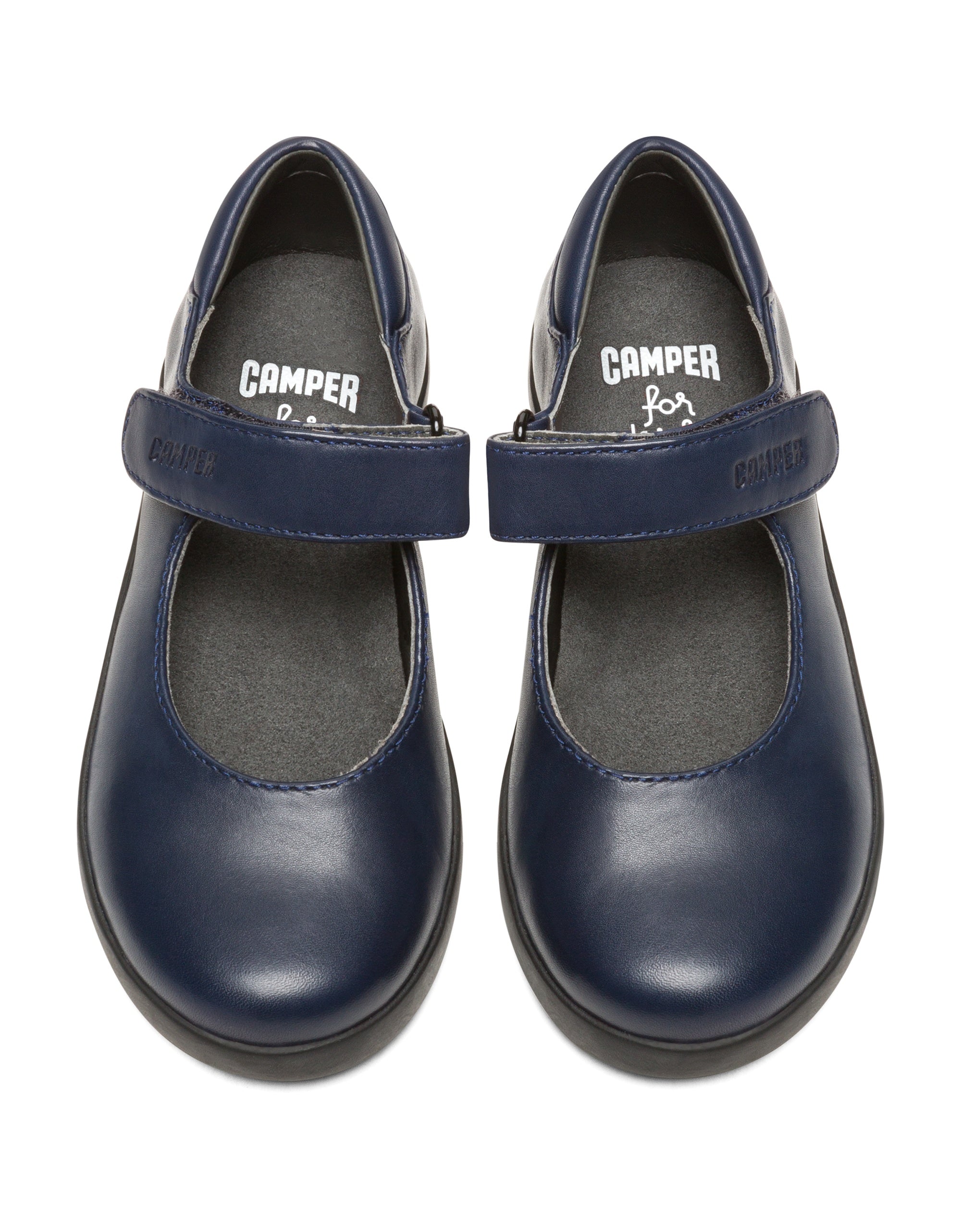 Navy Blue Camper Kids Spiral Comet - Comfortable Outdoor Play Shoes for Boys & Girls - Perfect for Camping, Hiking, and Backyard Adventures