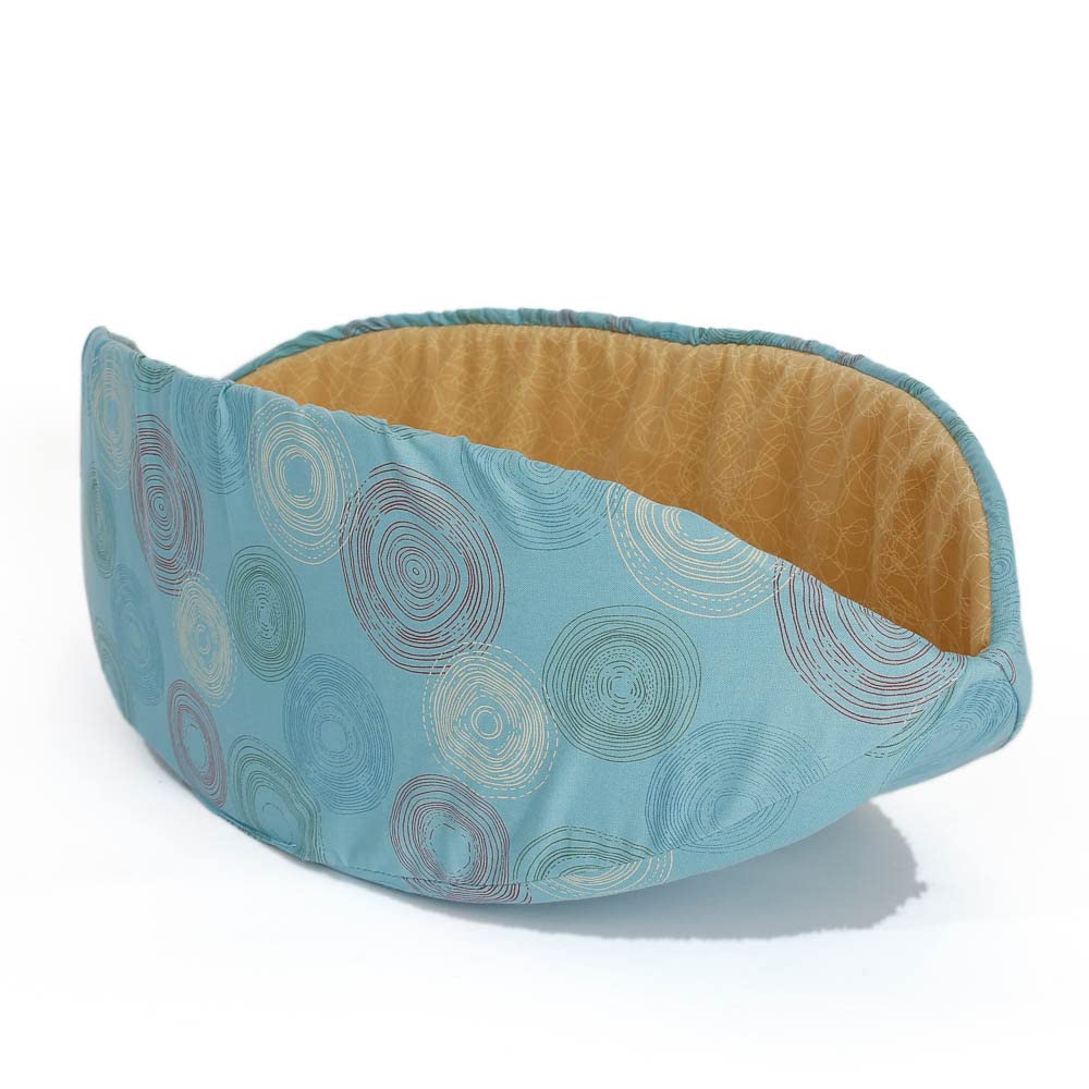 Modern Cat Bed Canoe - Cozy Pet Nest for Home & Travel