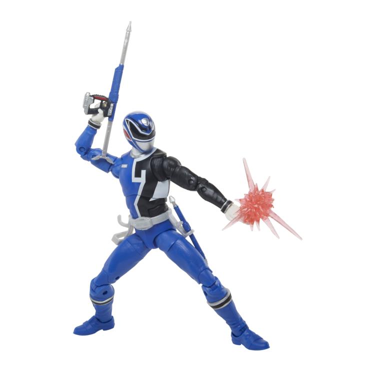 Power Rangers Lightning Collection S.P.D. B Squad vs A Squad Blue Ranger Action Figure 2-Pack - Collectible Toys for Kids & Adults, Perfect for Display & Play Battles