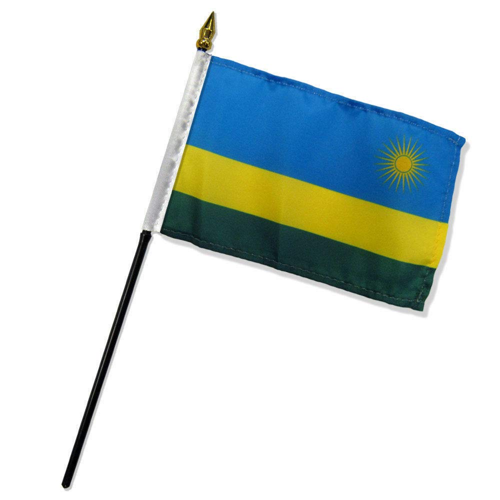 Rwanda Stick Flag 4