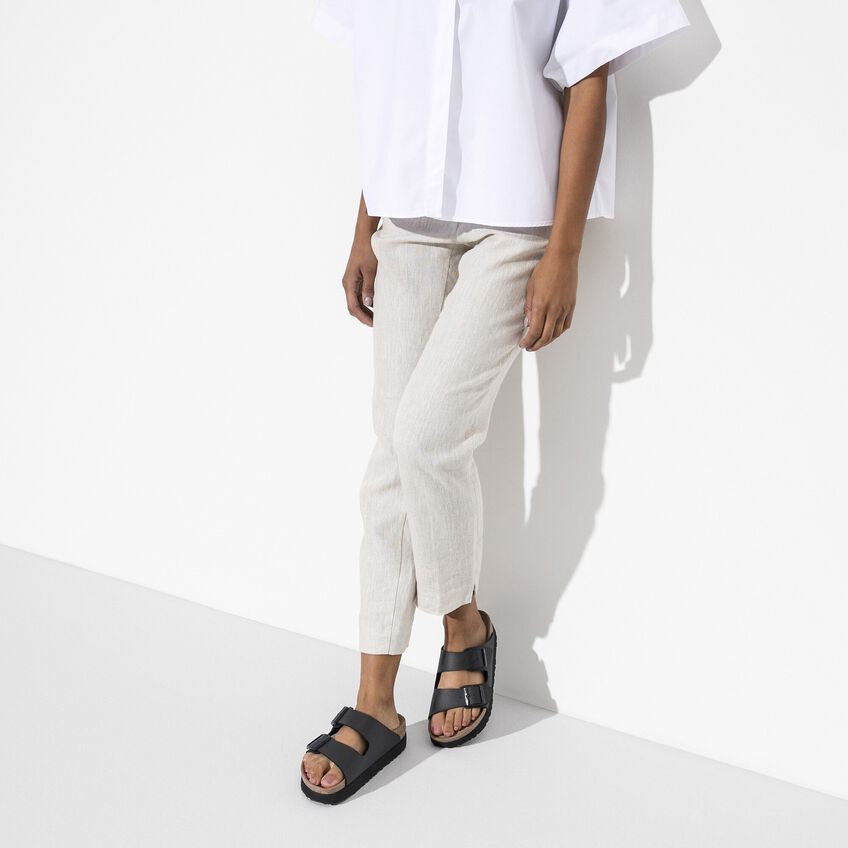 Birkenstock Arizona Platform Vegan Sandals in Black - Comfortable & Stylish for Women & Men | Perfect for Casual Wear, Beach, and Summer Outfits