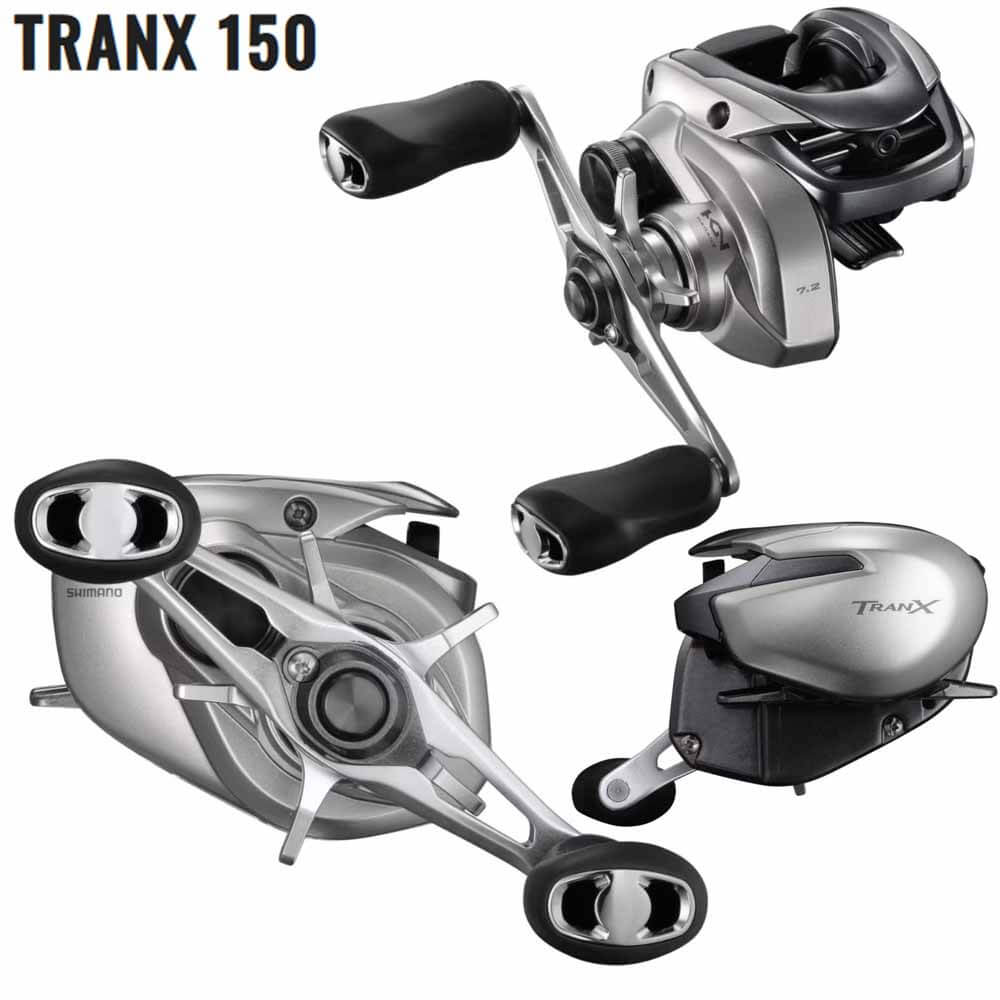 Shimano Tranx 150 A Baitcasting Reels - High Performance Saltwater Fishing Reel for Bass, Pike & Musky | Perfect for Offshore & Inshore Fishing Adventures