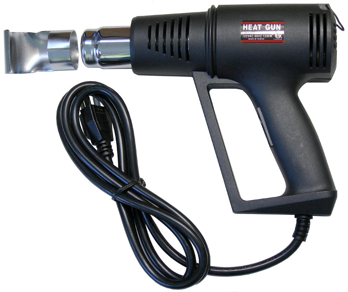 0640T Dual Temperature Heat Gun 10 Amp - 2 Heat Settings for DIY, Crafting, Soldering & Shrink Wrapping | Professional Hot Air Tool for Home & Workshop Use