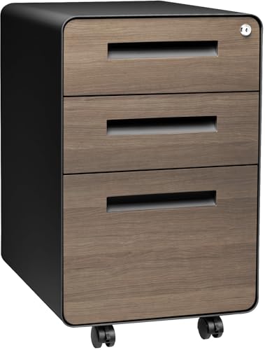 Black/Wood