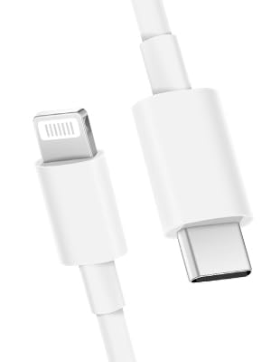 Fast Charging iPhone Lightning Cable 2-Pack - 6.6Ft USB C to Lightning Cable Compatible with iPhone 14/13/12 Series & iPad - Quick Charge for Home, Office & Travel