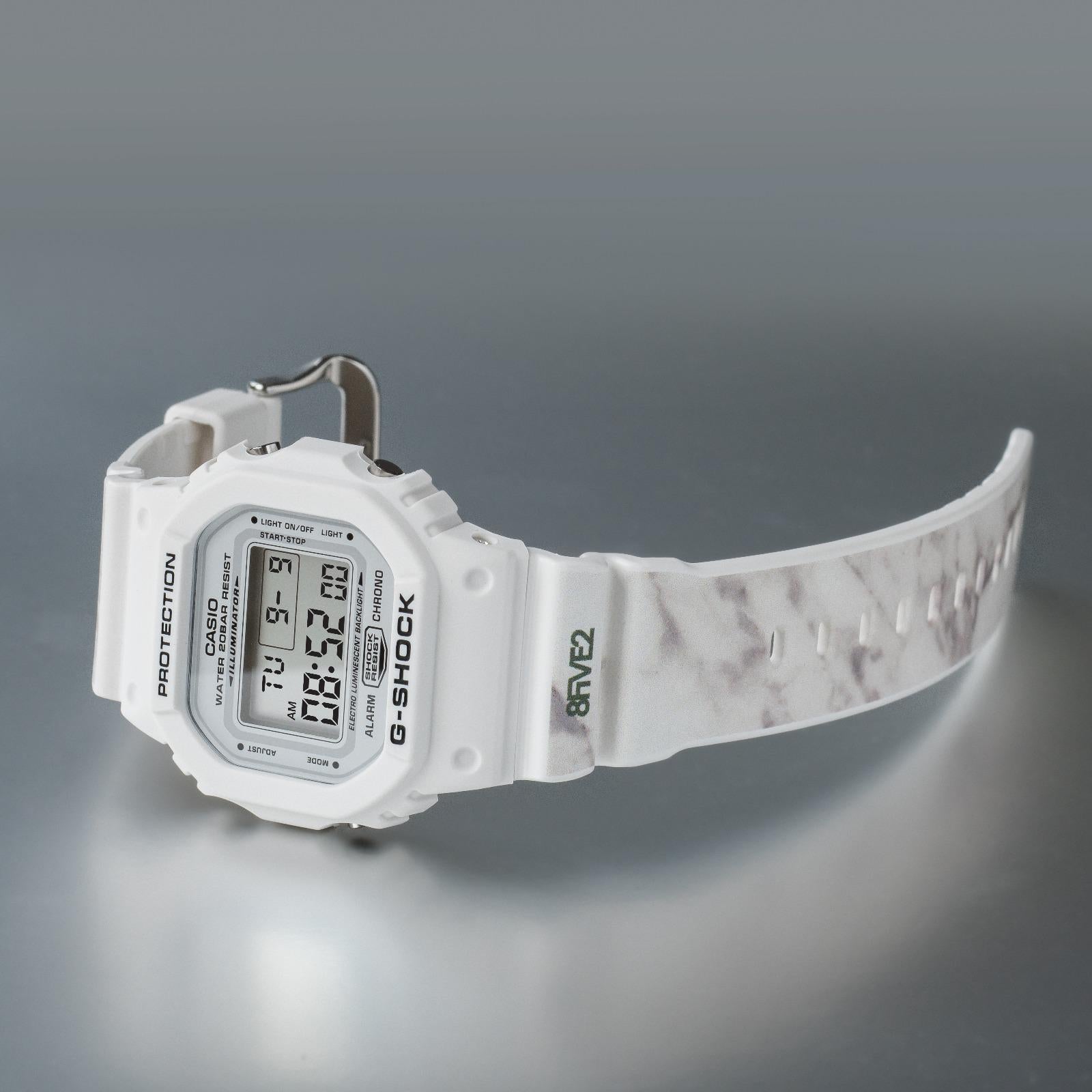 8FIVE2 x G-Shock Digital Sports Watch for Men - Waterproof, Shock Resistant, Durable - Perfect for Outdoor Adventures, Running, and Fitness Tracking