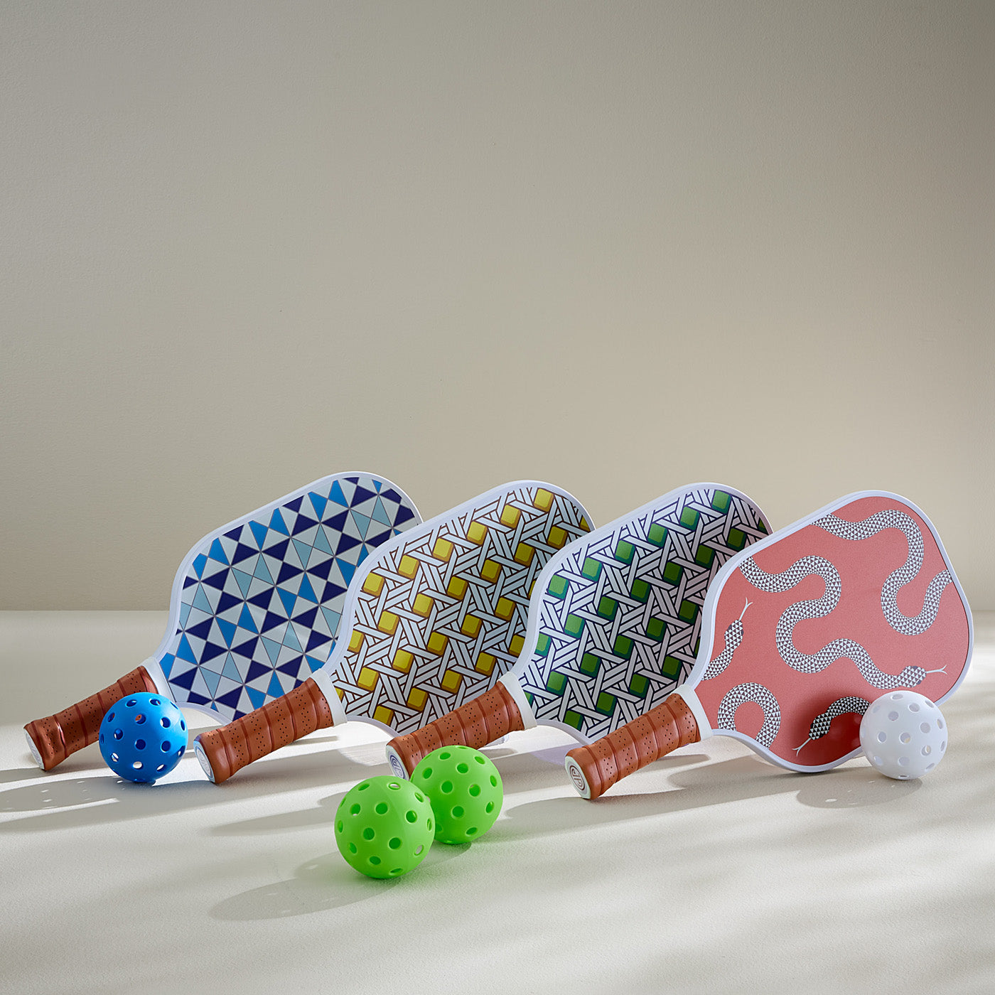 Premium Pickleball Paddles Set with Balls & Carry Bag - Professional Outdoor & Indoor Sports Equipment for Adults & Kids - Perfect for Backyard, Park, and Gym Play