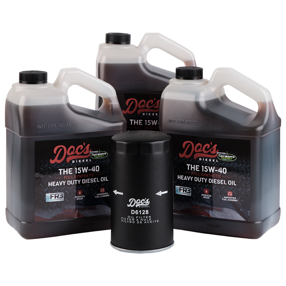 Doc's Diesel Ford 6.7L Powerstroke 15W-40 Full Synthetic Oil Change Kit (2011-2025) - Complete Engine Protection for Heavy-Duty Trucks & Towing