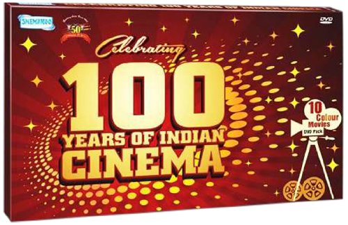 10 Classic Indian Movies DVD Collection - Celebrating 100 Years of Bollywood Cinema | Perfect for Movie Nights, Cultural Events & Film Enthusiasts