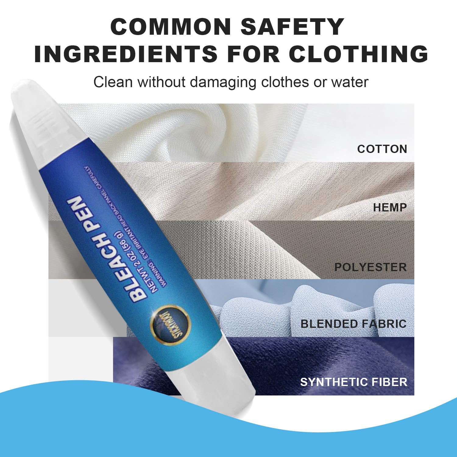Bleach Pen Gel for Clothes - Stain Remover Pen for Travel, Instant Stain Removal, Travel Size Toiletries & Essentials | Perfect for On-the-Go Stain Treatment, Travel Accessories, and Quick Fabric Care