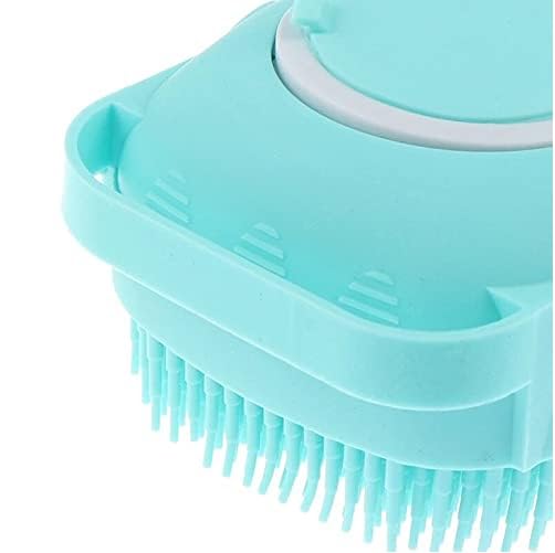 Dynore Silicone Massage Bath Brush - Exfoliating Body Scrubber & Scalp Massager for Shower, Bath & Spa - Perfect for Deep Cleaning, Relaxation & Soap Dispensing