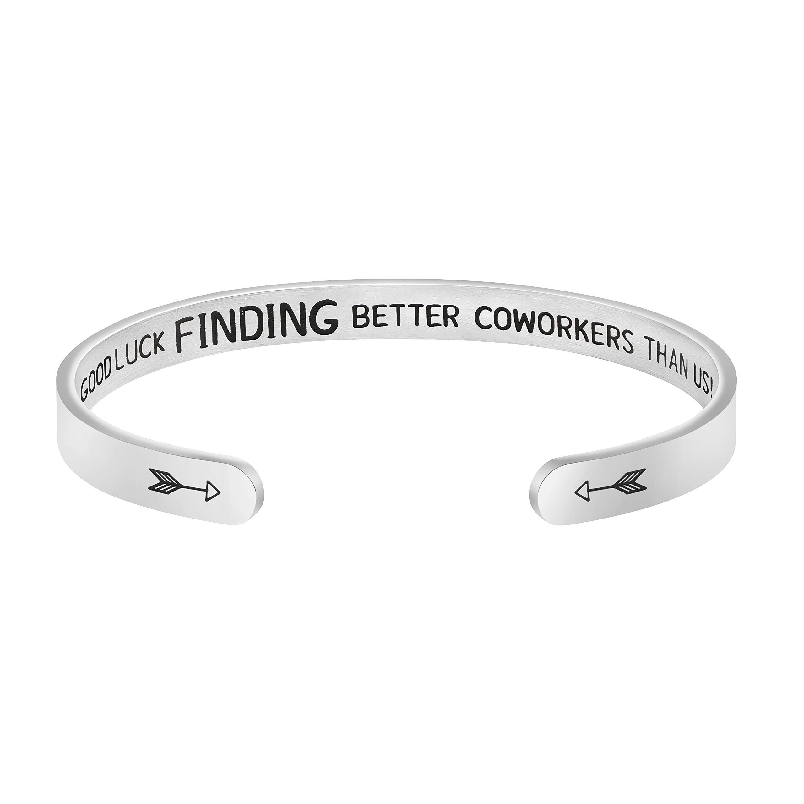 Personalized Inspirational Mantra Cuff Bracelet for Women - Encouragement Jewelry Gift for Her, Best Friend, Sister - Perfect for Birthday, Anniversary, Graduation & Daily Motivation