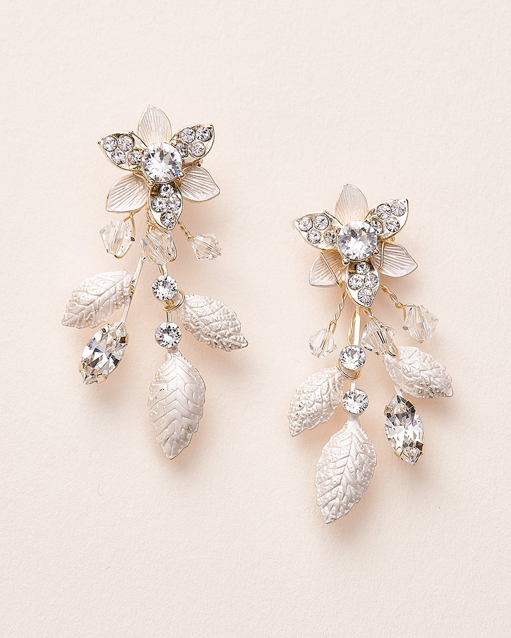 Katie Floral Earrings for Women - Elegant Dainty Flower Stud Earrings for Daily Wear, Gift Giving & Special Occasions
